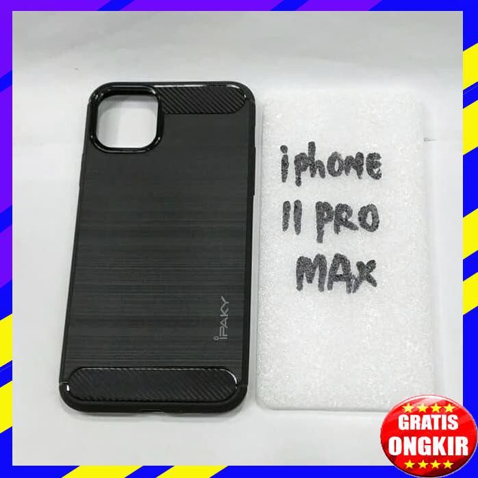 ACC HP IPHONE 11 PRO MAX SOFTCASE IPAKY IPHONE 11 PRO MAX SILIKON KARET