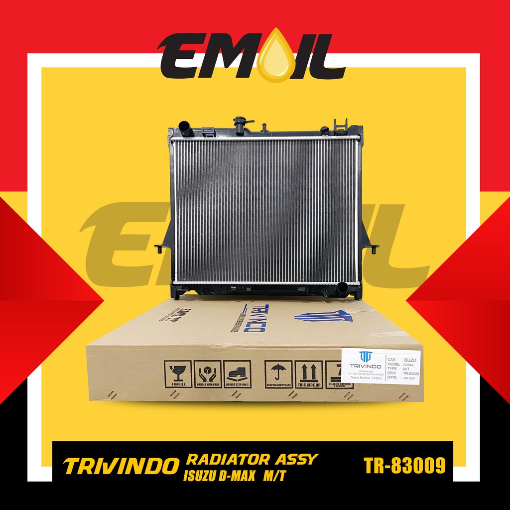 Radiator Assy Isuzu D-Max Manual MT TR-83009 Trivindo