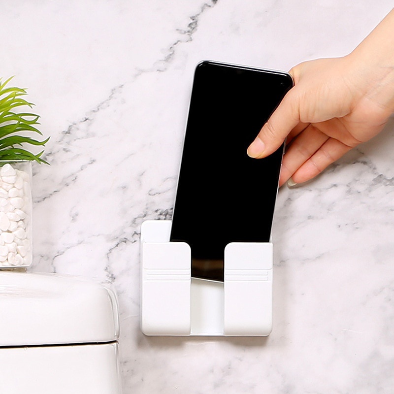 Stand Holder / Dudukan Ponsel / Charger Model Gantung Untuk Dinding / Rumah