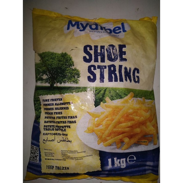 

Kentang Mydible Shoe String 1kg