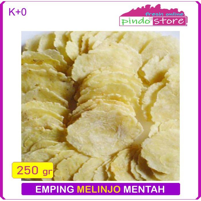 

EMPING MELINJO MENTAH SUPER 250 GRAM