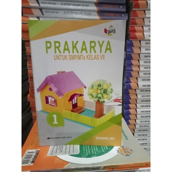 buku prakarya kelas 7 SMP Erlangga