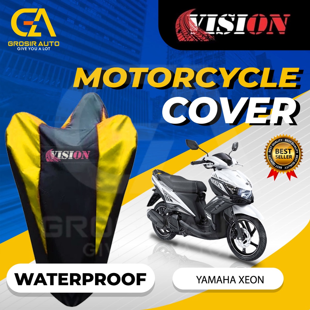 Sarung Motor XEON Antiair Vision / Cover Selimut Penutup Sarung Mantel Motor Vision