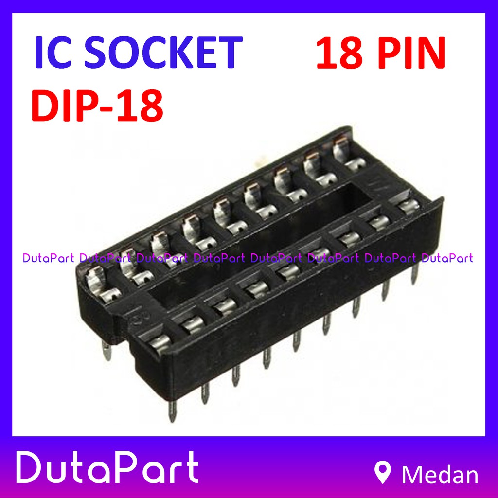 Socket IC 18 PIN 18PIN Adapter Soket DIP-18 DIP18 18P DIP 18 P