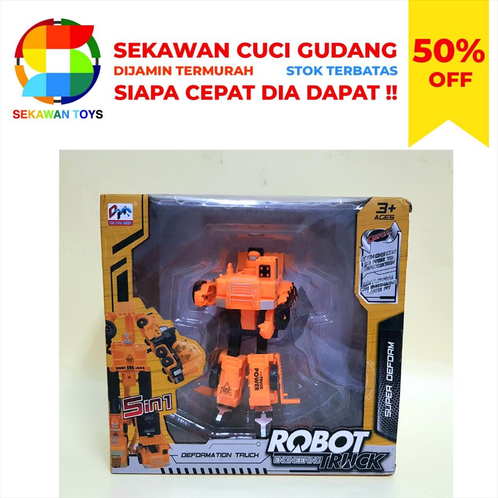Mainan Robot Enginering Truck Dos SEKAWAN SALE 15