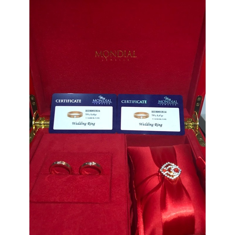 Wedding Ring Diamond Miss Mondial Jeweler
