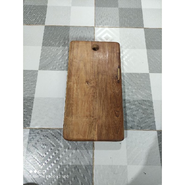 Serving Board / Talenan Kayu Pinus Jati Mahoni / Wooden Cutting Board