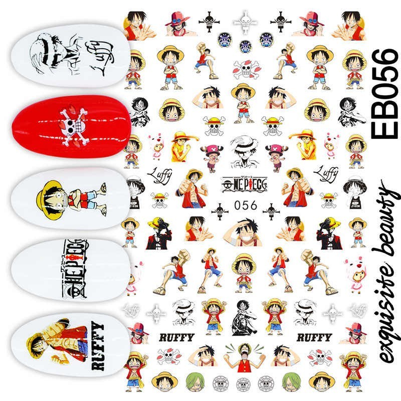 Stiker Kuku ONE PIECE, NARUTO, THE SIMPSONS, DETECTIVE CONAN, DRAGON BALL, GARFIELD,