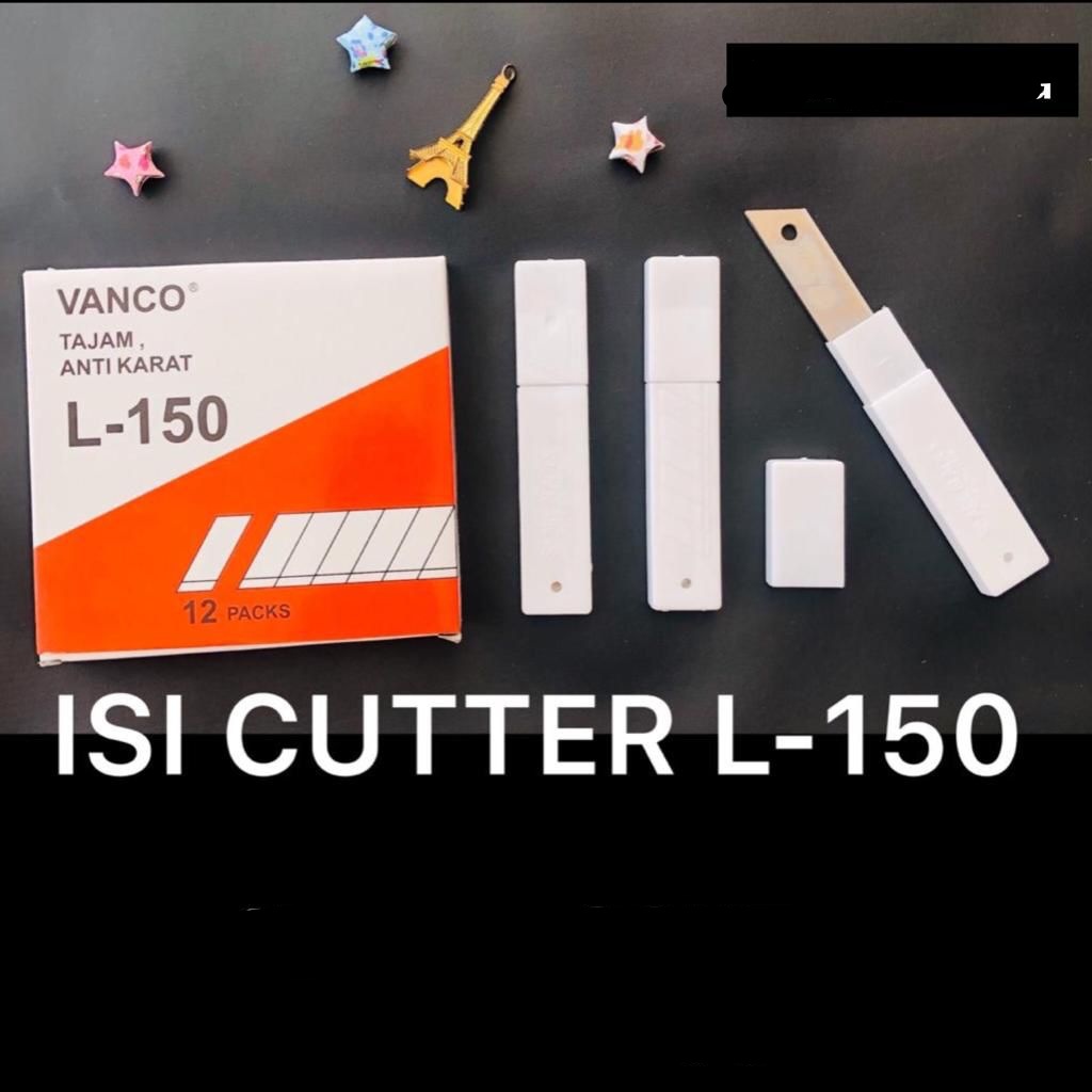 

Isi Cutter L-150 Besar Isi 5 pcs