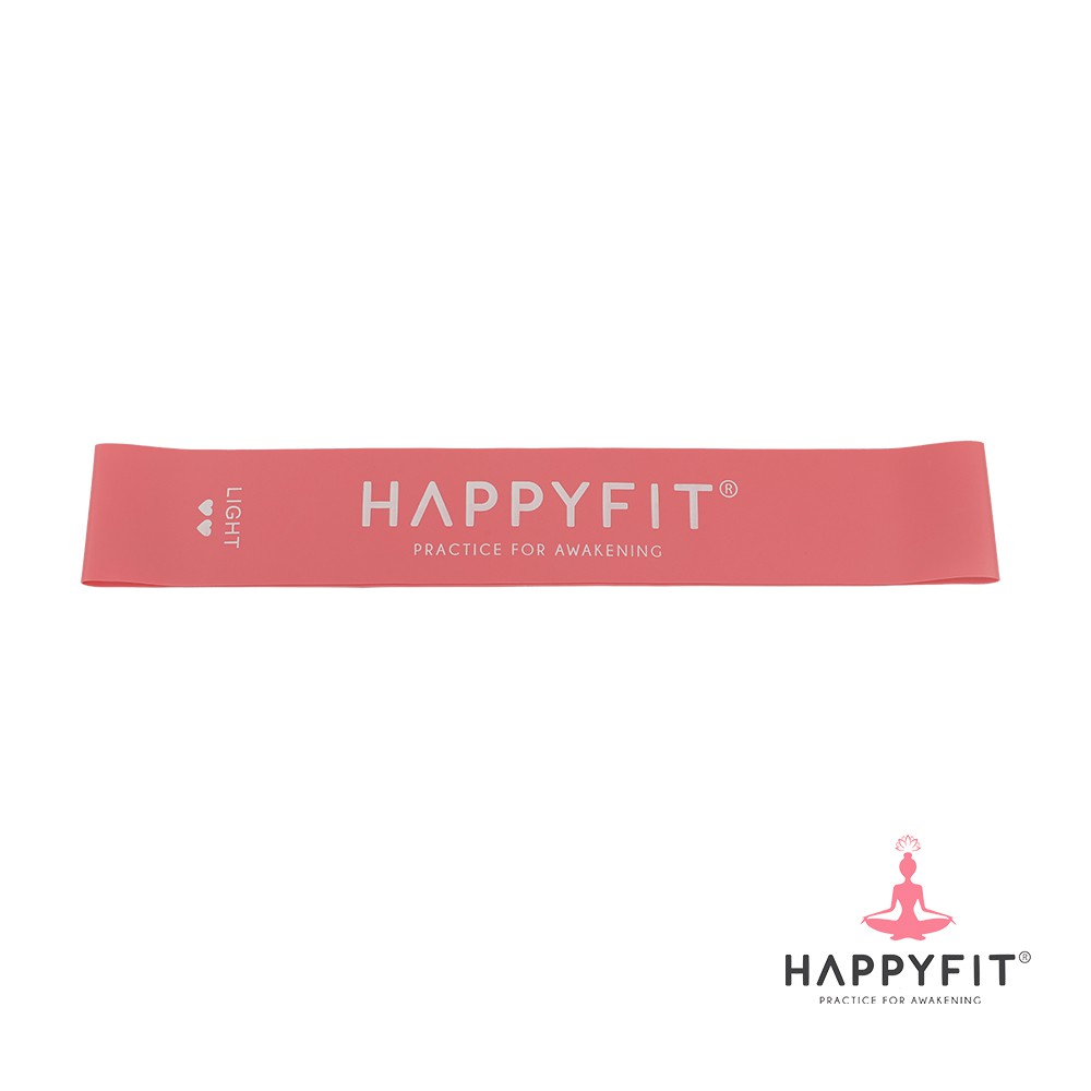 HAPPYFIT RESISTANCE LOOP BANDS-Light - Pink