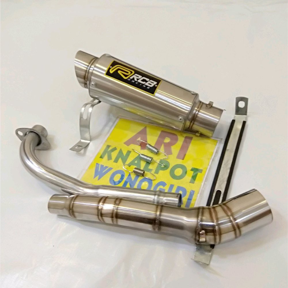 KNALPOT RCB RACING BEBEK GTX Jupiter karisma Vega supra astrea grand