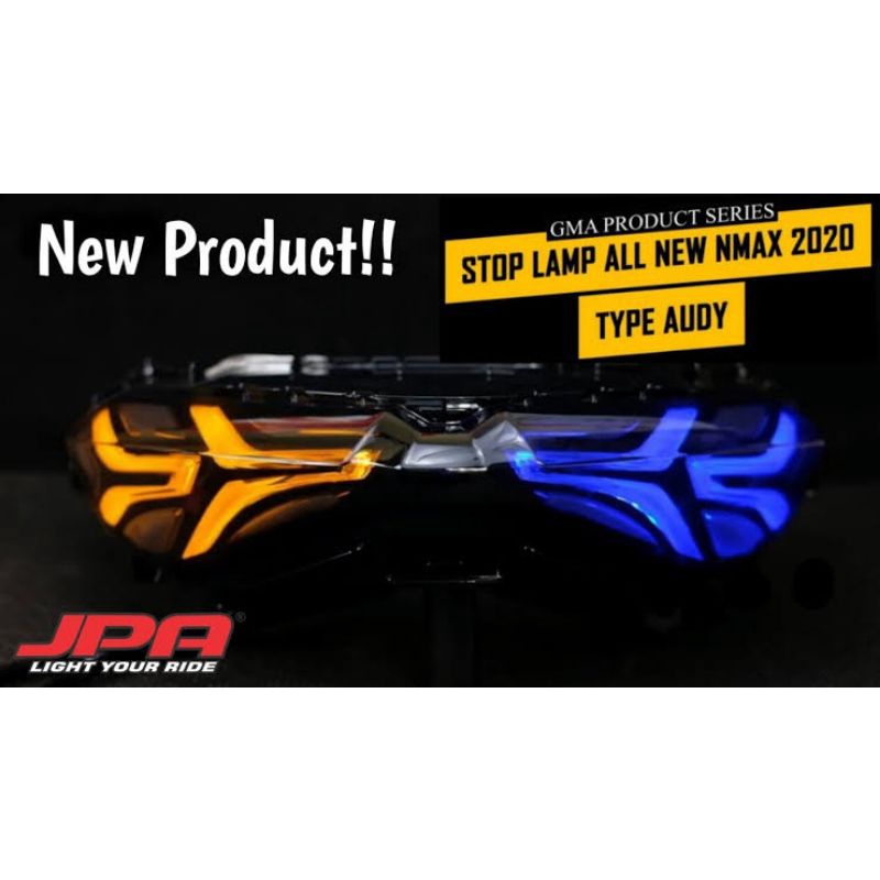 Lampu Stop LED JPA All new nmax 2020/2021 Model Audi