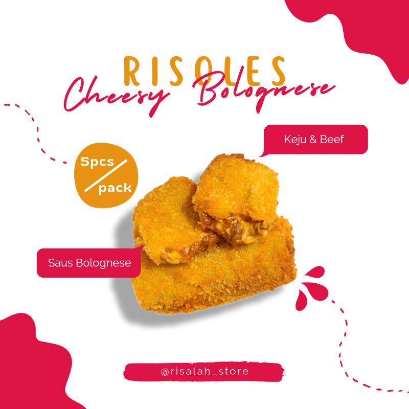 

Risoles Cheesy Bolognese by Risalah Store