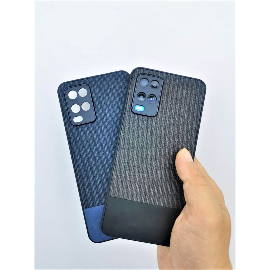 OPPO A54 / A53 / A33 SOFT CASE FABRIC DENIM COVER