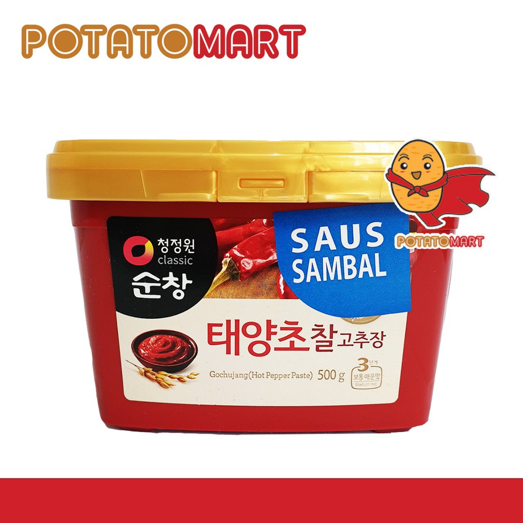 

Gochujang 500 g - Korean Hot Pepper Paste - Daesang Chung Jung One