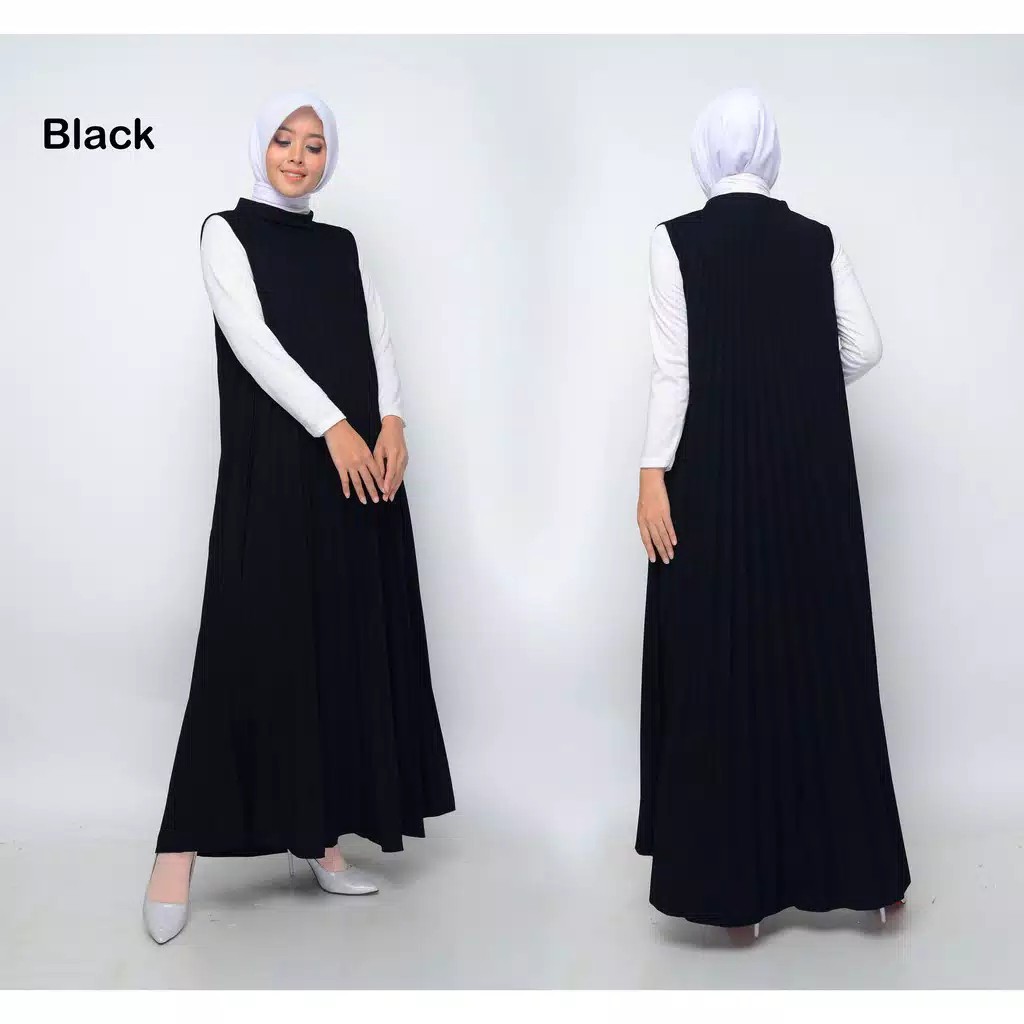 GAMIS PLISKET/GAMIS MUSLIM/GAMIS MAXI PLISKET /PAKAIAN WANITA