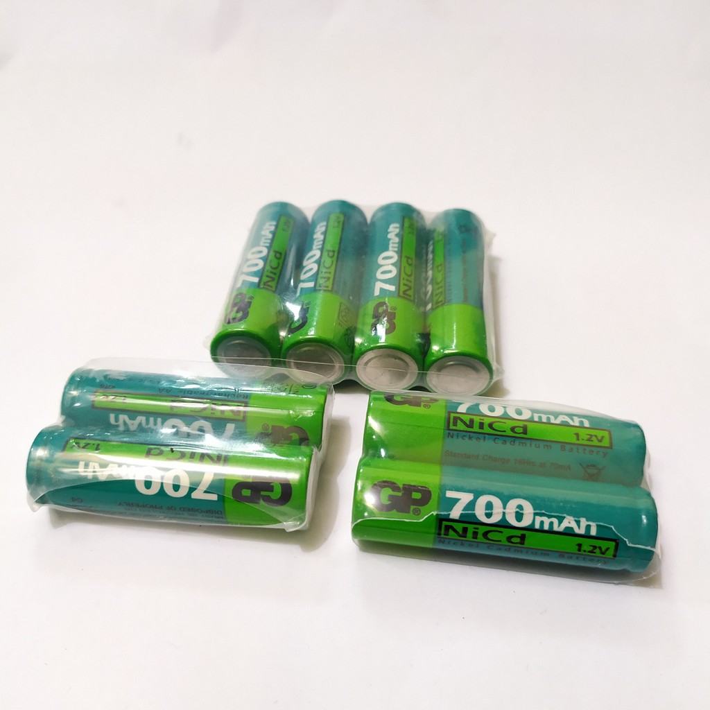 Battery Batrei baterai Cas AA GP 700mAh untuk Mainan Tamiya Dll