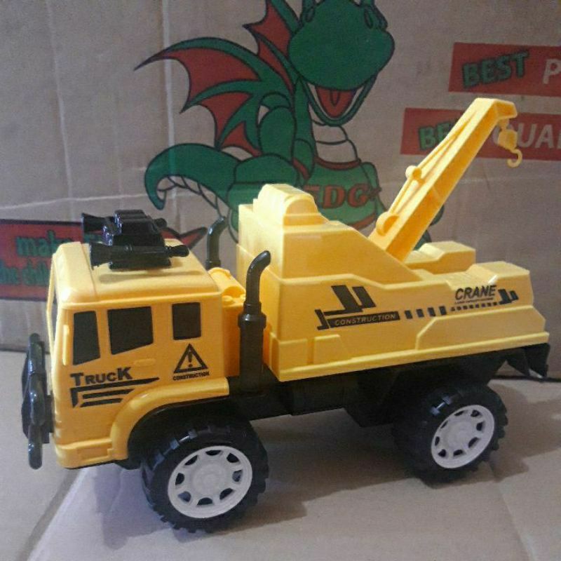 Mainan Anak Mobil Truck AK 03 MAINAN TRUCK CRANE OPP / Mainan anak edukasi mobil  truck crane