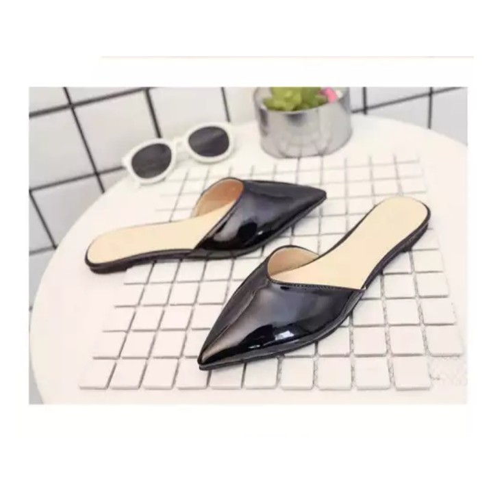 flatshoes bapau diana polos glossy fs31