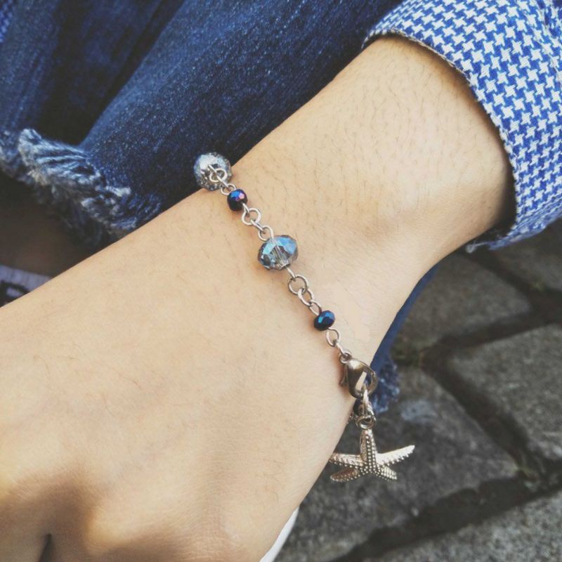 Gelang kristal bintang laut