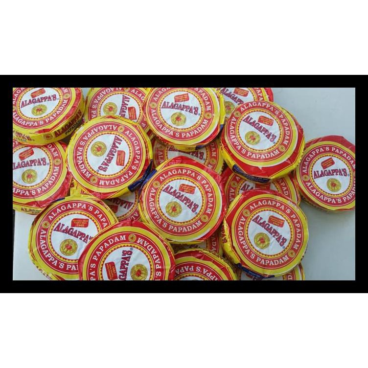 

Kerupuk-India-Papadum-Appalam-Papad-Import-Alagappa'S Termurah