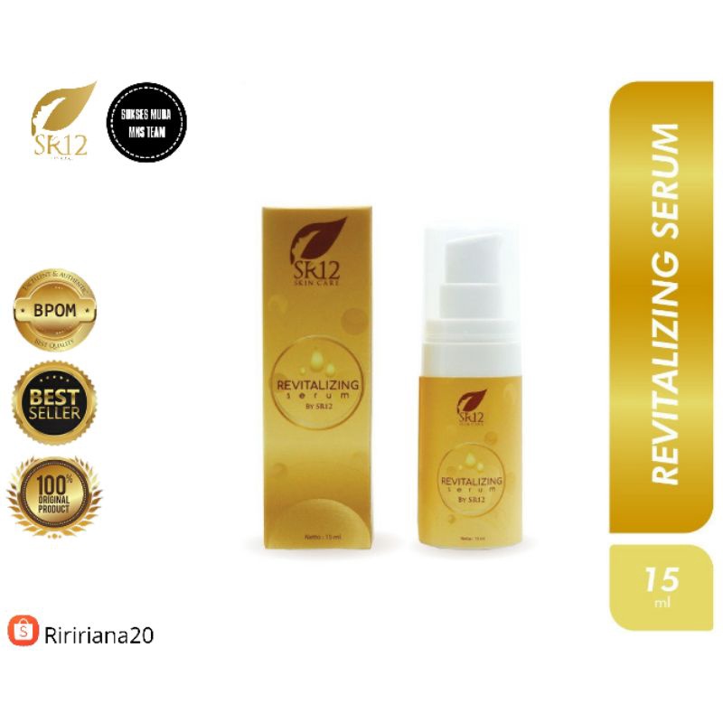 Serum ampuh atasi bopeng/mata panda serum revitalizing