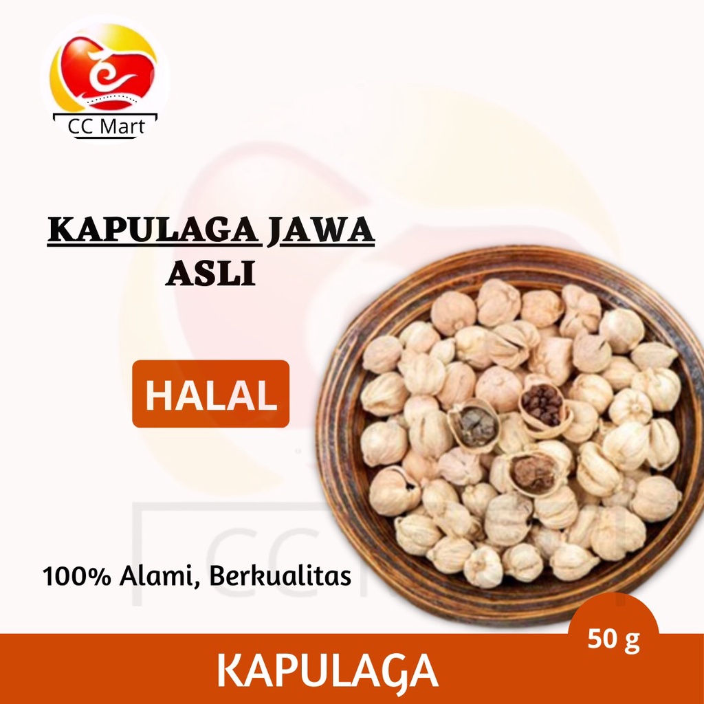 

Kapulaga 50 Gram / Kapulaga Kering 50 Gram / Rempah dan Bumbu Masak