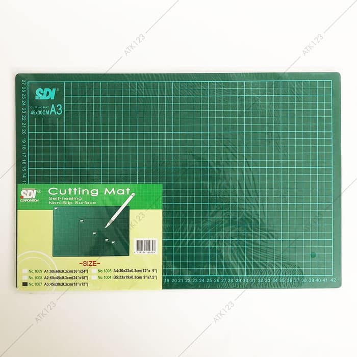 

[Promo] Alas Potong Cutting Mat SDI A3 45 x 30 cm Murah