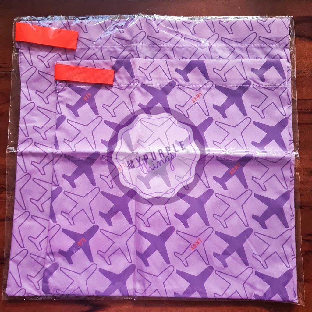 Sharing BTS Merch Box 5 - Travel Pouch 2 pcs