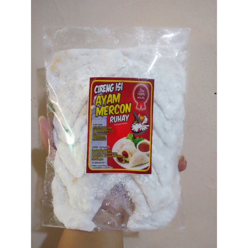

Cireng ayam mercon