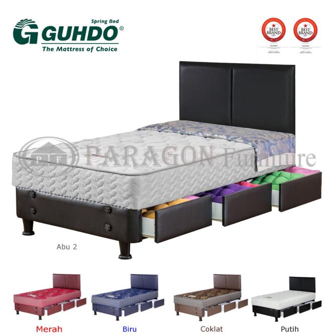 Spring Bed Laci / Drawer 120X200 Cm New Prima (Tanpa Sandaran) - Guhdo