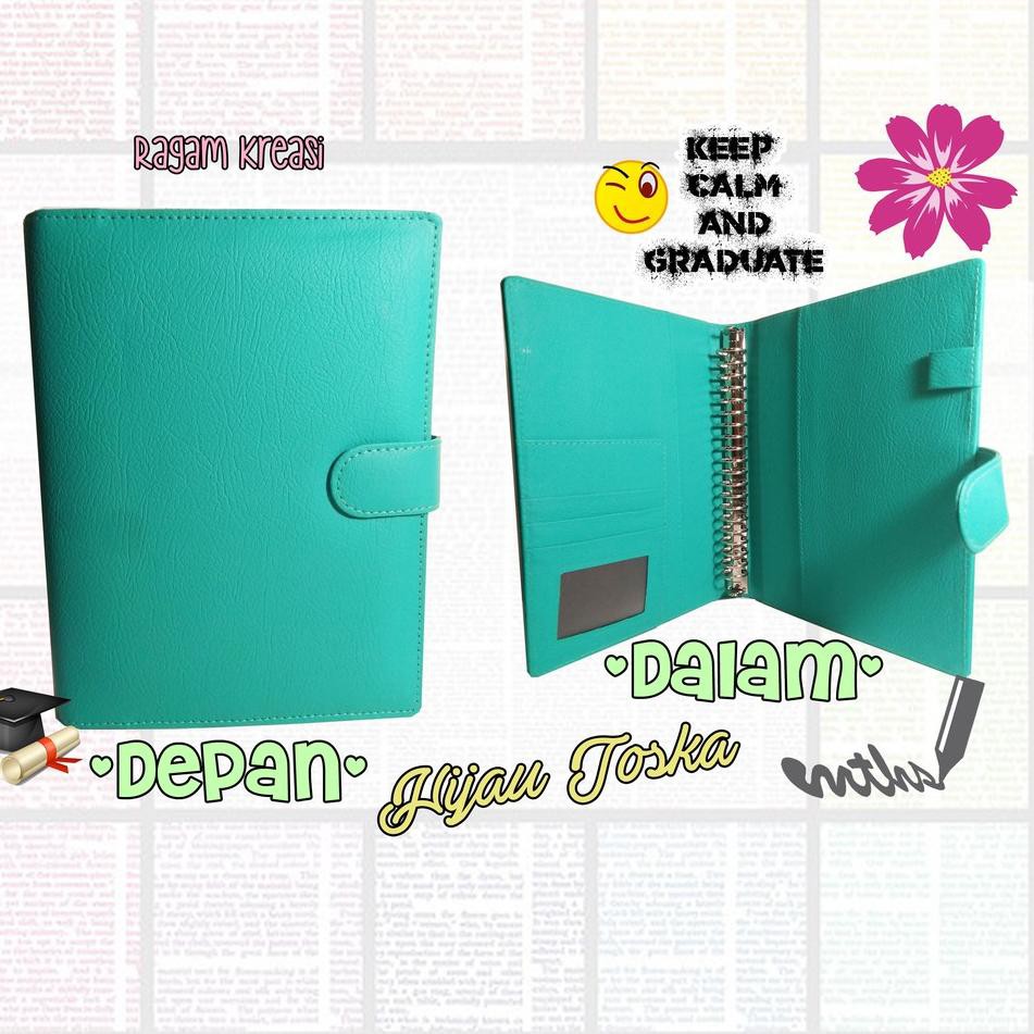 

Jajanan THR.. Binder Polos KULIT 20 Ring A5 - 26 Ring B5