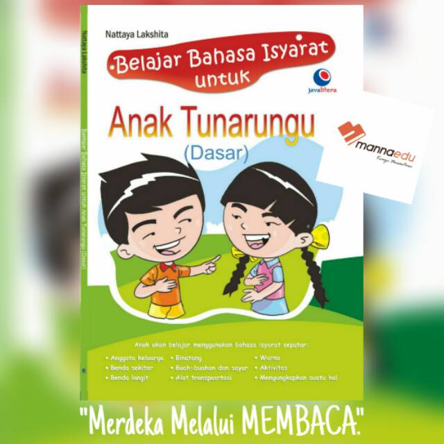 Belajar Bahasa Isyarat Untuk Anak Tunarungu Dasar Nattaya Lakshita Tunawicara Sign Language Bisindo Shopee Indonesia