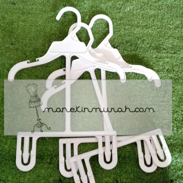 Hanger Gantungan Baju Setelan Layang Anak - Premium Usia 1 - 5 tahun