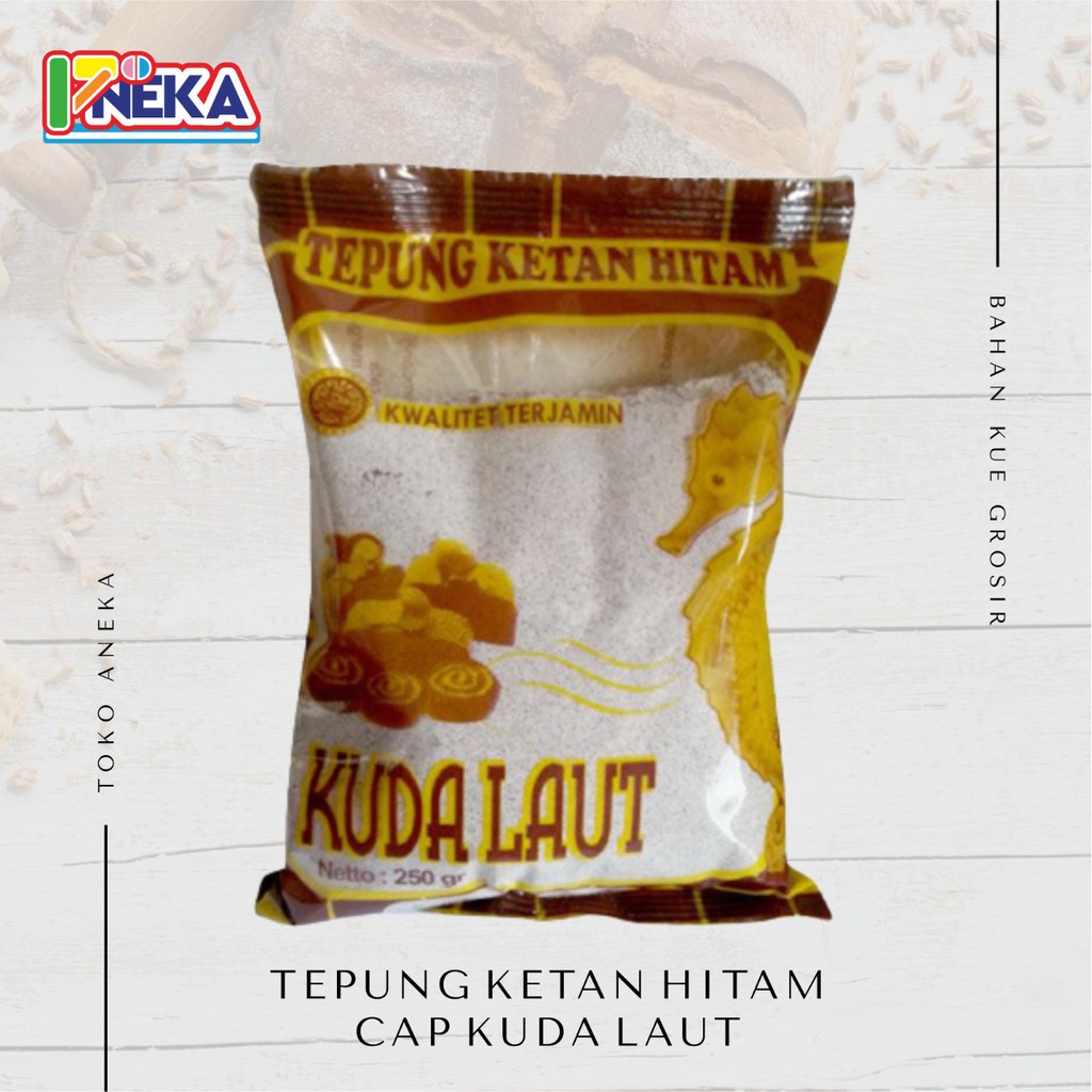 

Tepung Ketan Hitam Cap Kuda Laut 1 Dus