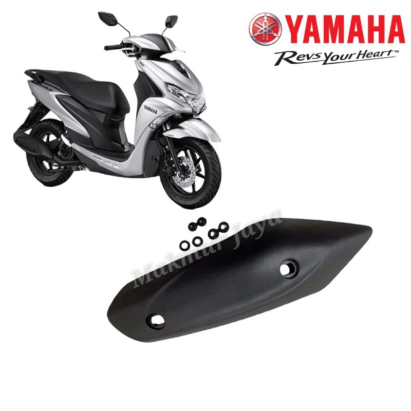 Tutup Tameng Knalpot Standar Yamaha Freego Gear 125 Original