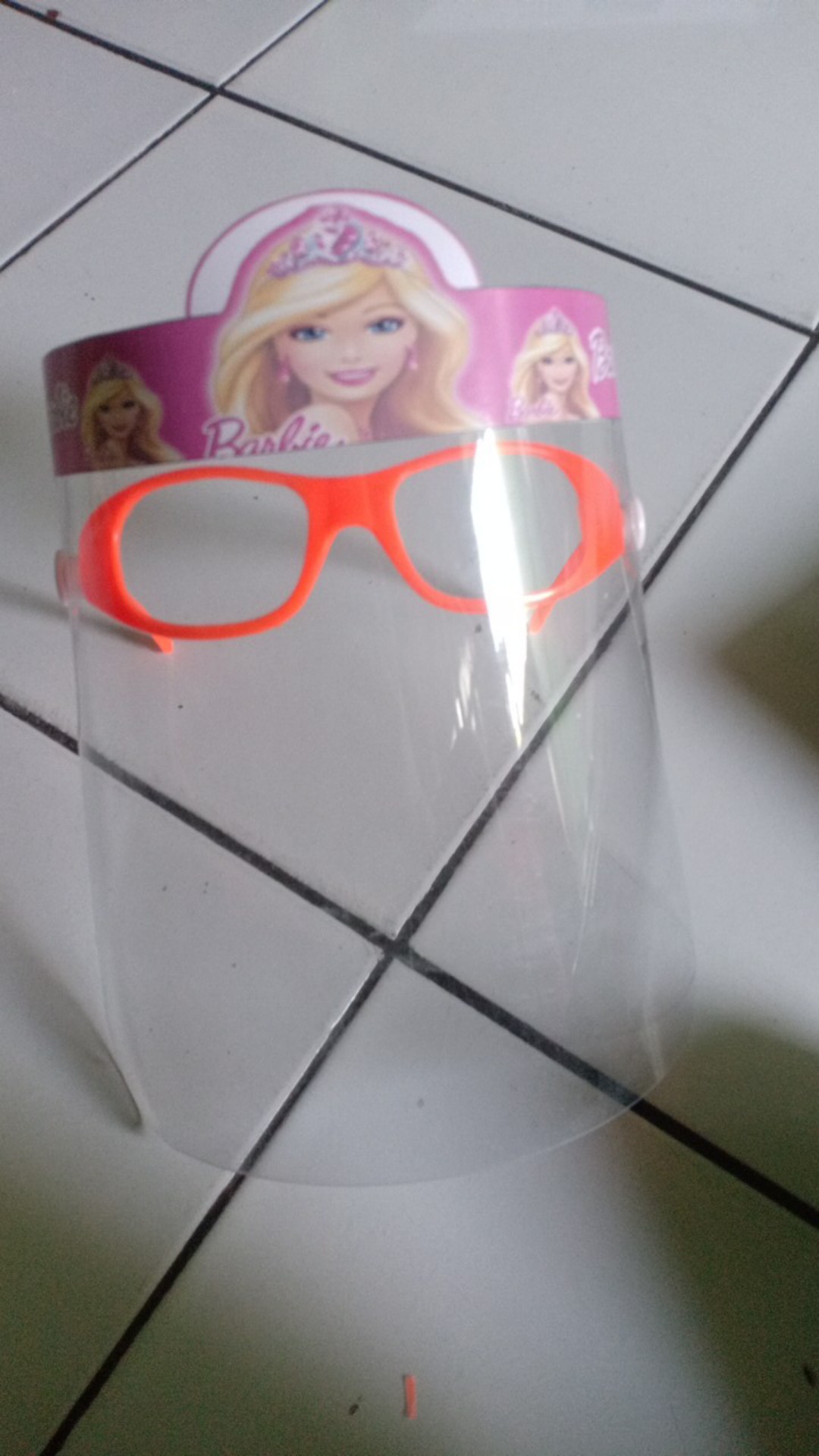 Kacamata Anak Face Shield Karakter Anti Virus