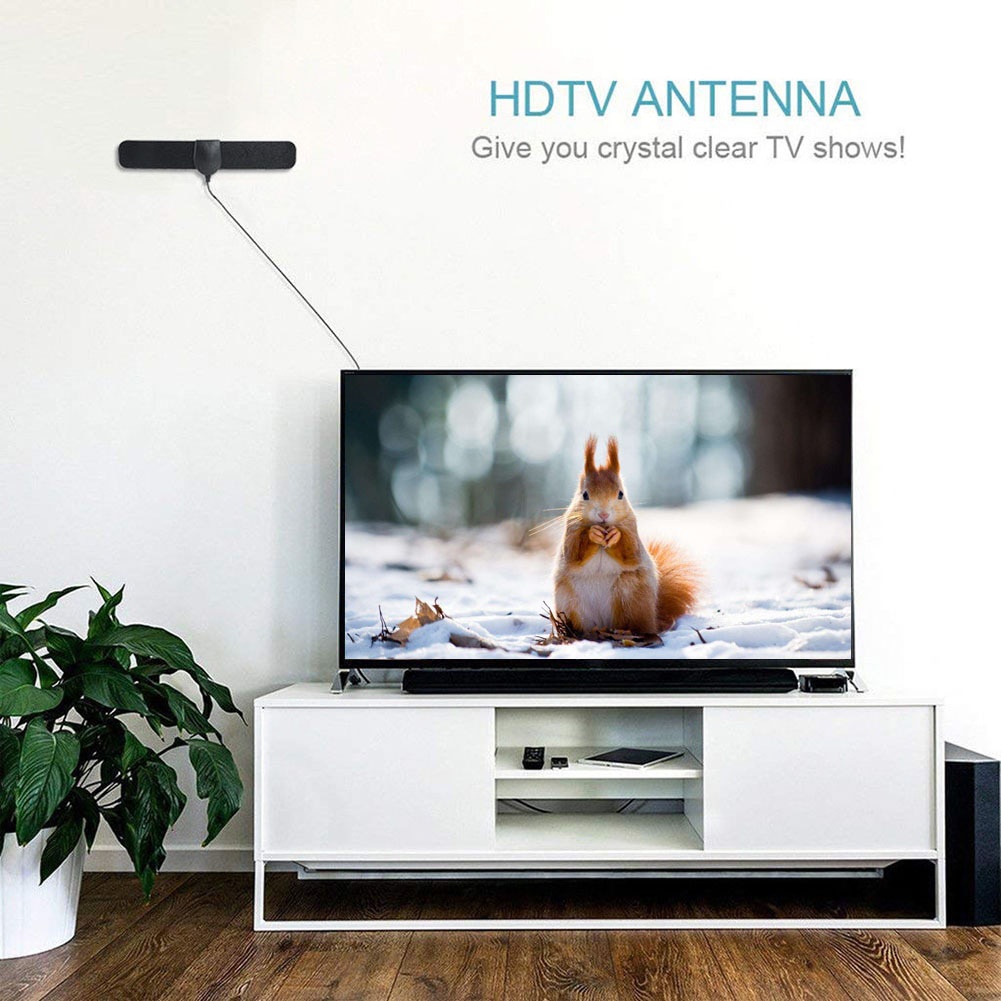 Taffware TFL-D141 Antena TV Digital Indoor Portable Simple Antena Mobil Televisi Car Indoor dalam Rumah Sinyal Channel VHF UHF Bisa untuk TV non Digital, TV Tabung, TV Lcd, TVBOX, Receiver Digital, Set Top Box Digital, Android TV, Smart TV, Android TV