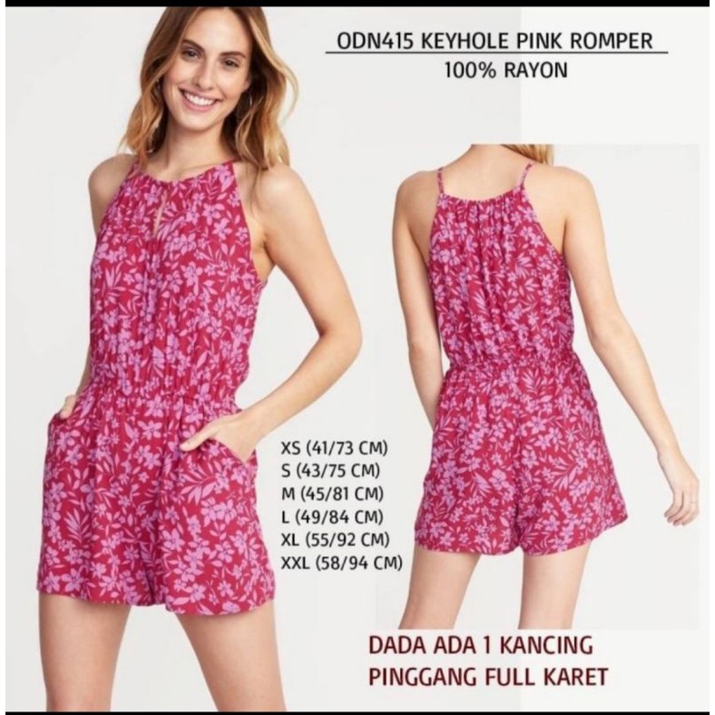 Old Navy Jumsuit Romper Wanita Original Branded