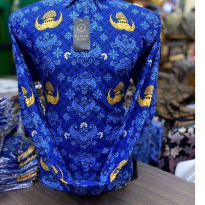 Terbaru - seragam korpri pria dan wanita // seragam korpri  2022 // baju batik korpri // seragam bat