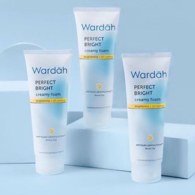 `ღ´ PHINKL `ღ´ ᘺᗩᖇᕲᗩᕼ Wardah perfect bright creamy foam sabun cuci muka halal