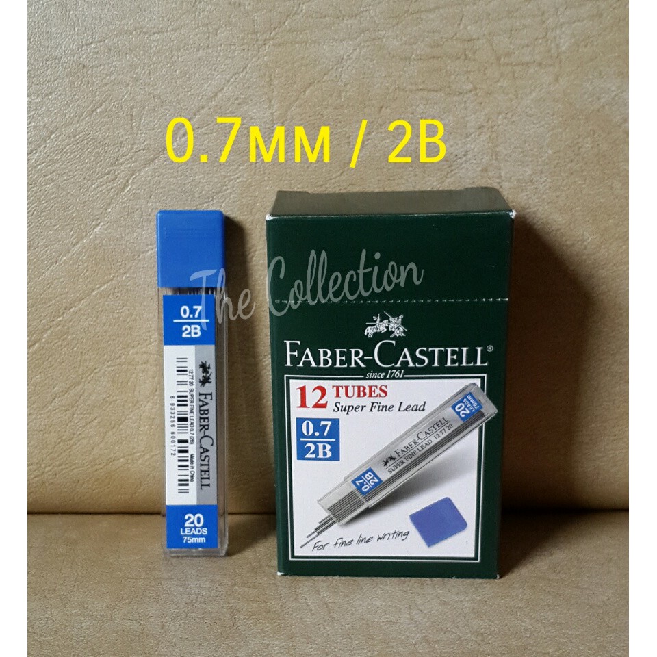 

ATK0244FC 0.7mm Lead isi pensil 2B Faber Castell refill pencil mekanik mechanical