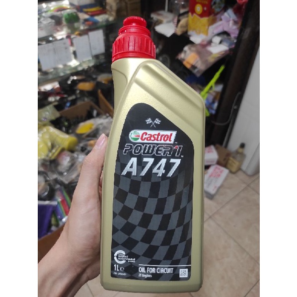 Oli Samping Castrol A747 Kemasan 1L 2T