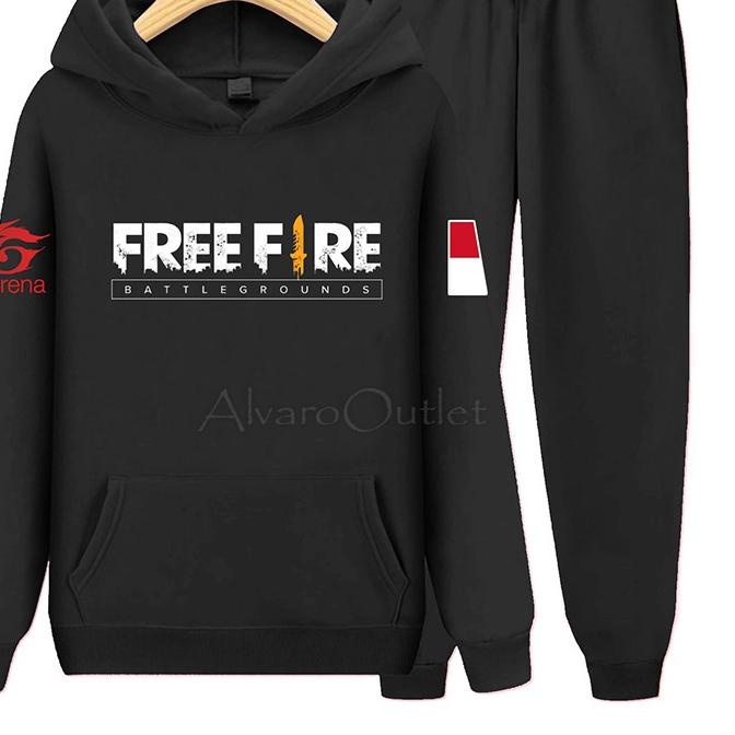 ➧ Setelan Sweater Hoodie Anak Laki laki FF 01 / Setelan Sweater Anak-Remaja-Dewasa Size XS S M XL ۩