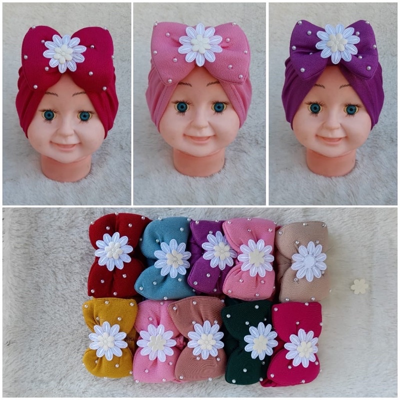 Turban Bayi Ainun / Turban Anak / Turban / Turban Bayi Permpuan