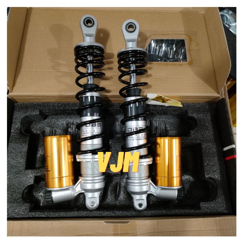 Shockbreaker tabung DBS 611 adjustable tabung berfungsi Nmax Pcx Xmax Aerox / Shock DBS