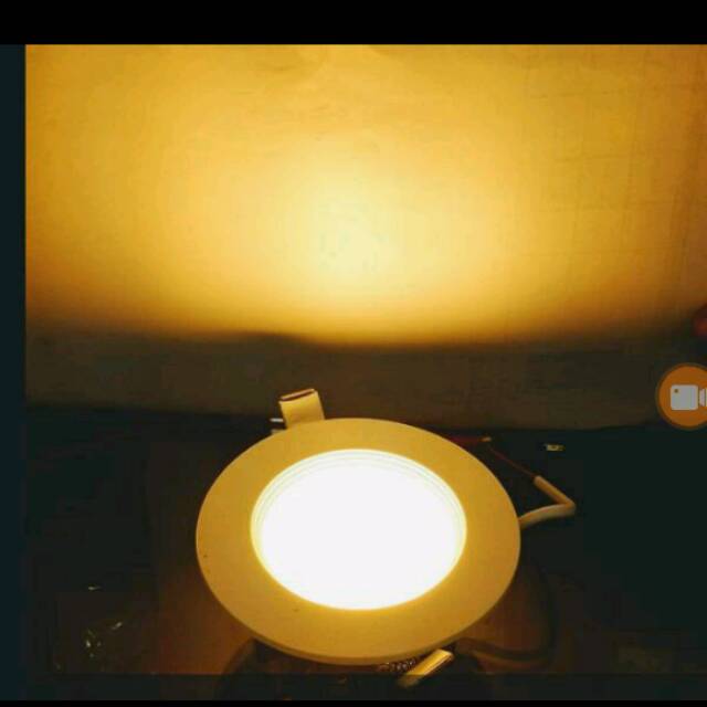 Lampu LED DOWNLIGHT 3 watt kuning/wharmwhite