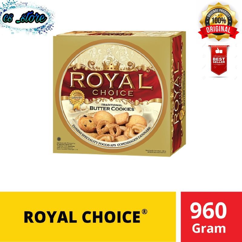 

Danish Royal Choice 960 gr - Biskuit Kaleng