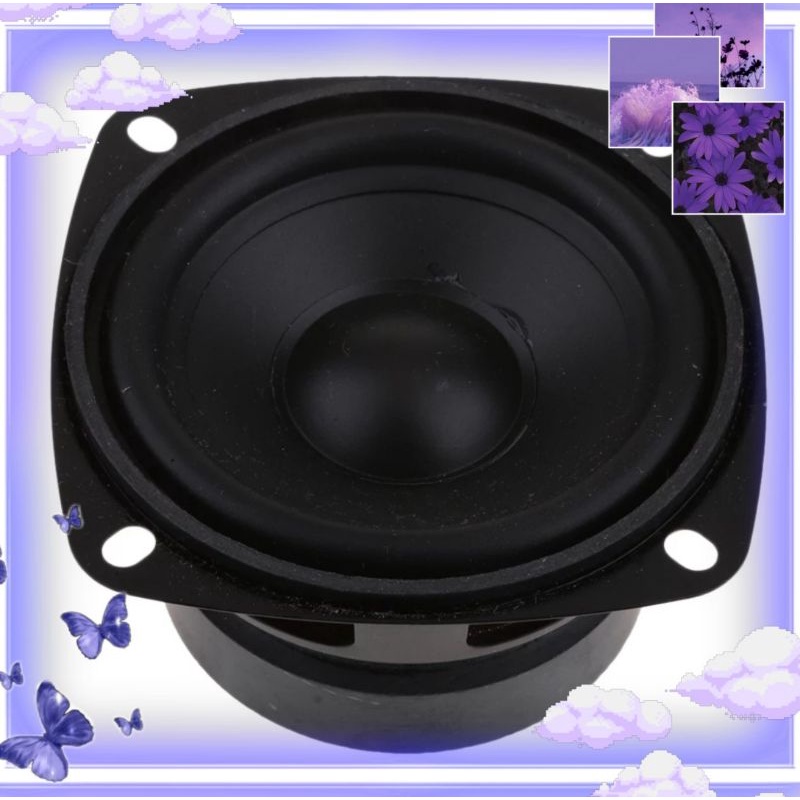 1pcs impor magnetik speaker mid bass 3 inch 10 Watt 4ohm suara keras bass