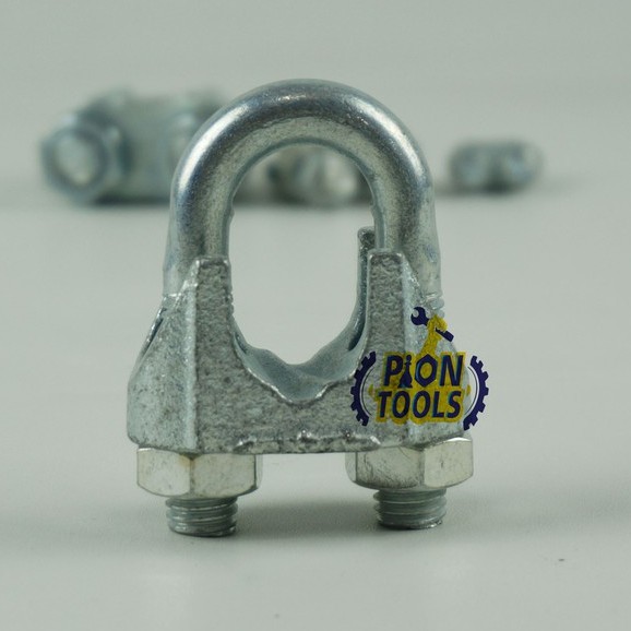 Klem seling 20mm (3/4") Steel Wire clip Klem kawat seling Kuku macan Klem kabel seling